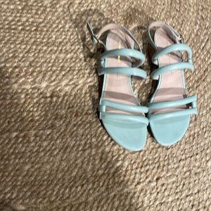 Light Blue Intentionally Blank Sandals